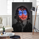 Joker by Octavian Mihai Mielu on GIANT ART - gray photo manipulation