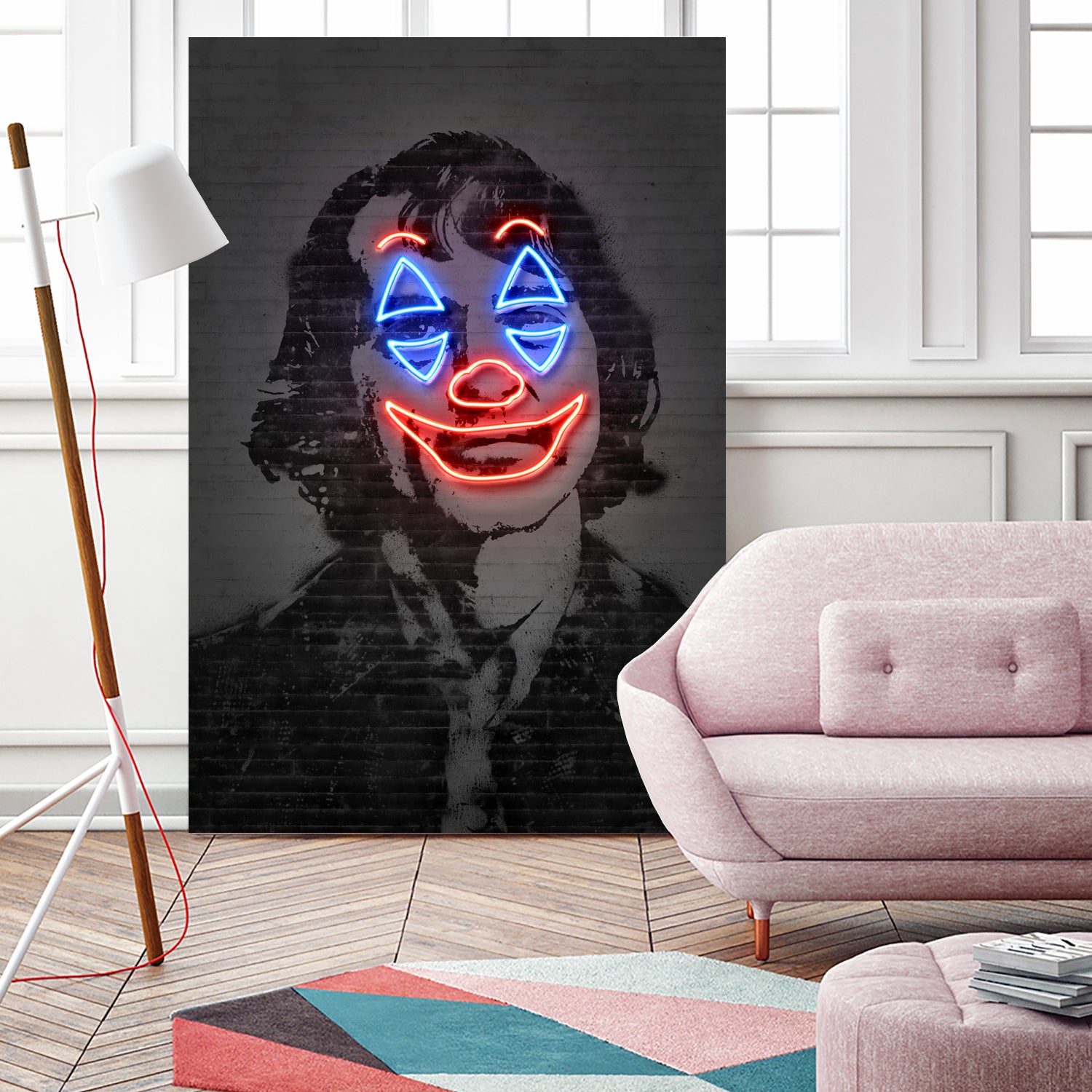 Joker by Octavian Mihai Mielu on GIANT ART - gray photo manipulation