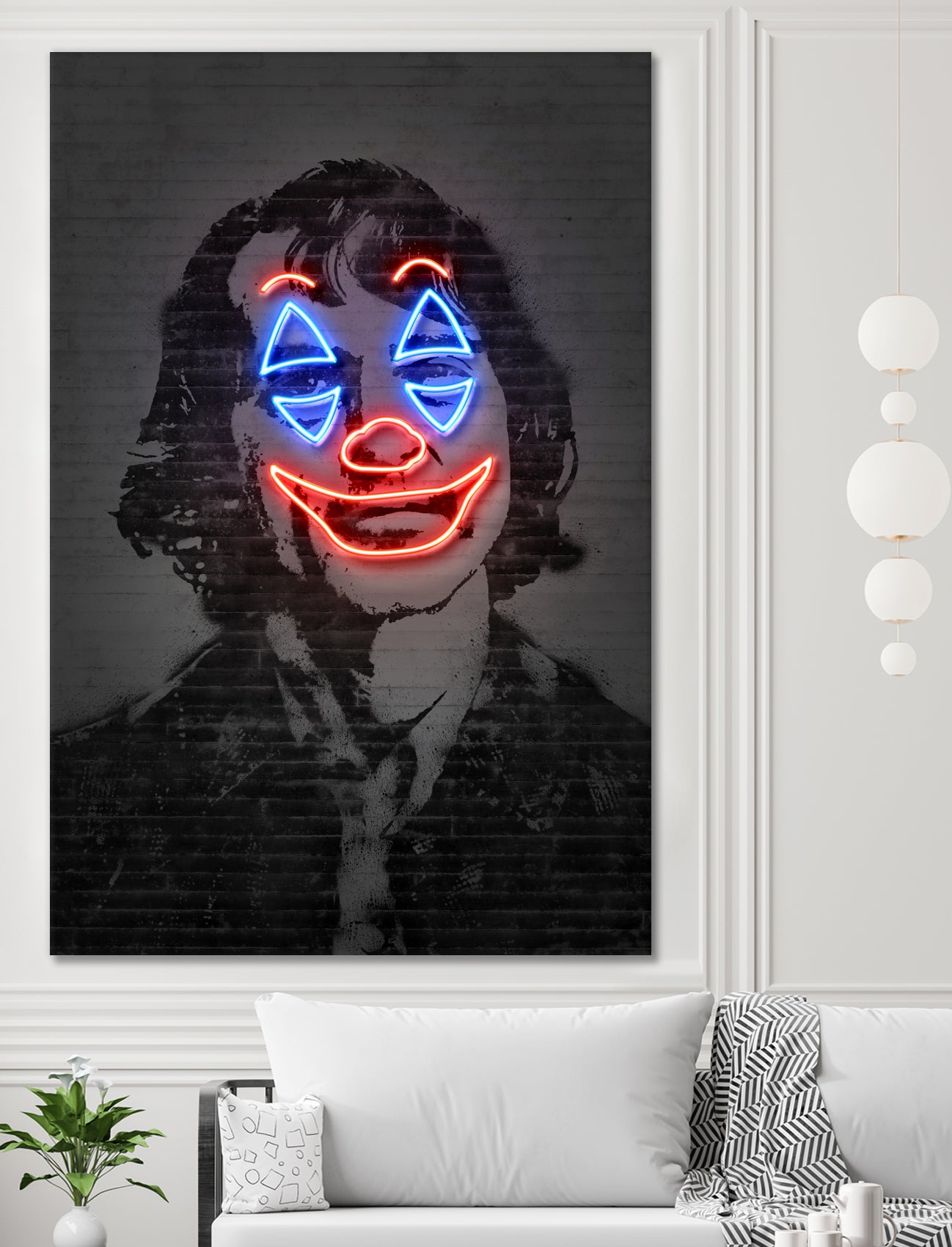 Joker by Octavian Mihai Mielu on GIANT ART - gray photo manipulation