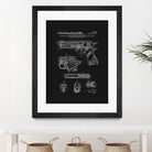 Colt 1911 Handgun Patent - Black by Finlay McNevin on GIANT ART - black typography