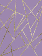 Classic Lavender Gold Geo #1 #geometric #decor #art by Anita & Bella Jantz on GIANT ART - fuchsia digital drawing