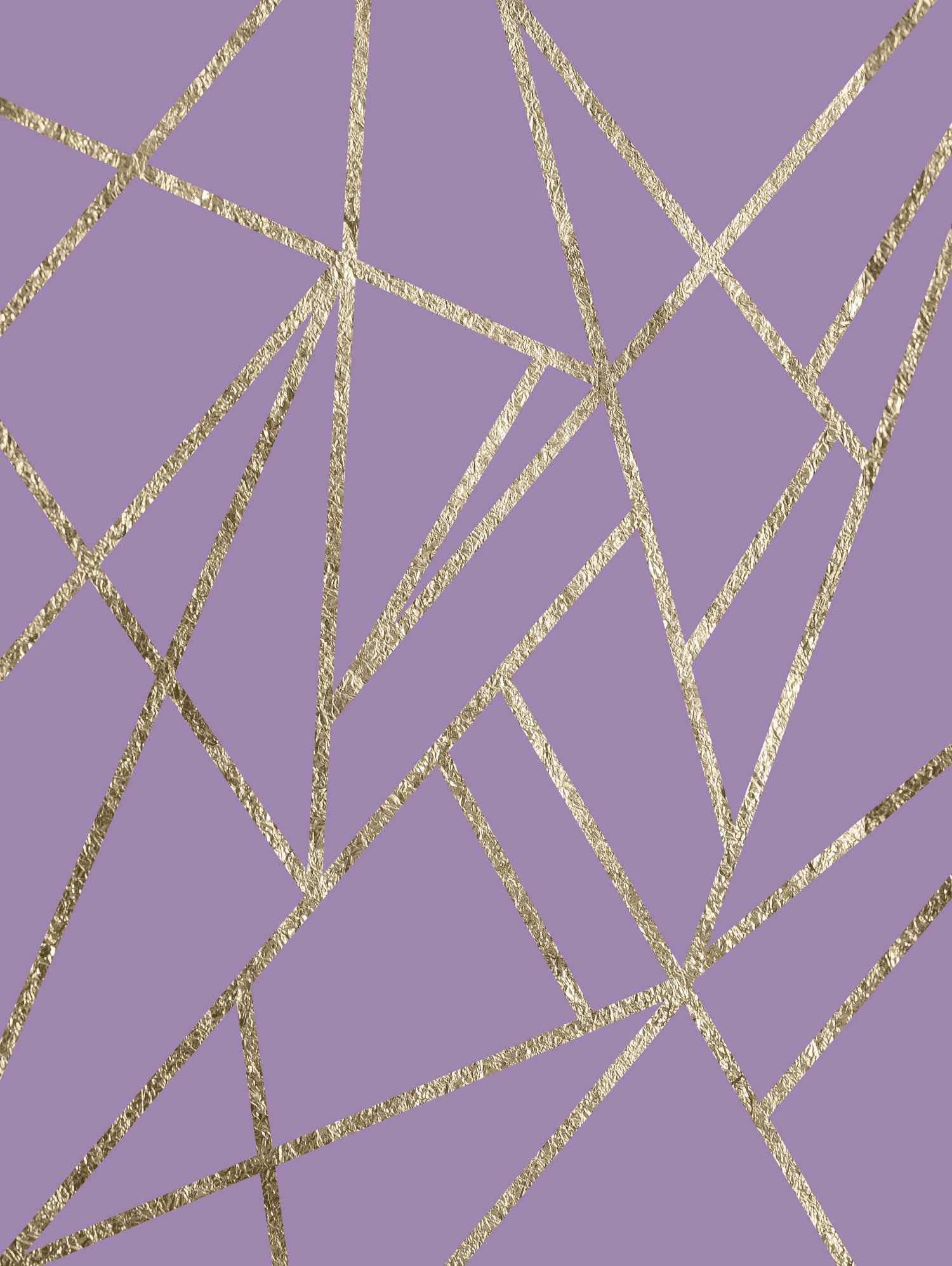 Classic Lavender Gold Geo #1 #geometric #decor #art by Anita & Bella Jantz on GIANT ART - fuchsia digital drawing