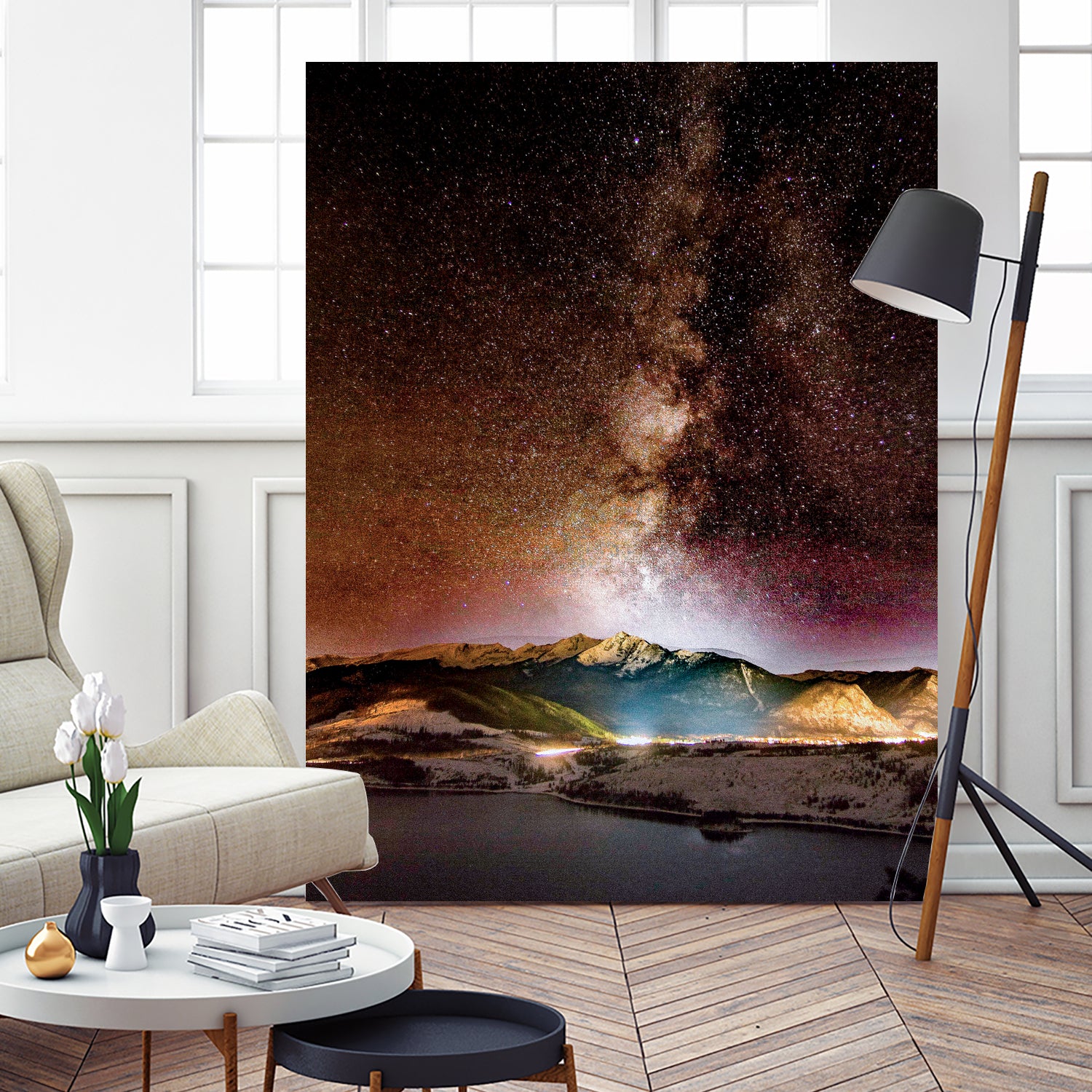 Amazing Shot of the Milky Way Galaxy by RJ Byrd on GIANT ART - fuchsia photo illustration