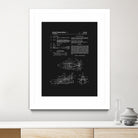 Space Shuttle Patent - Black by Finlay McNevin on GIANT ART - black typography