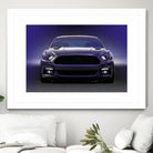 Sixth Generation Mustang Full Frontal by charles sinklier on GIANT ART - black digital painting