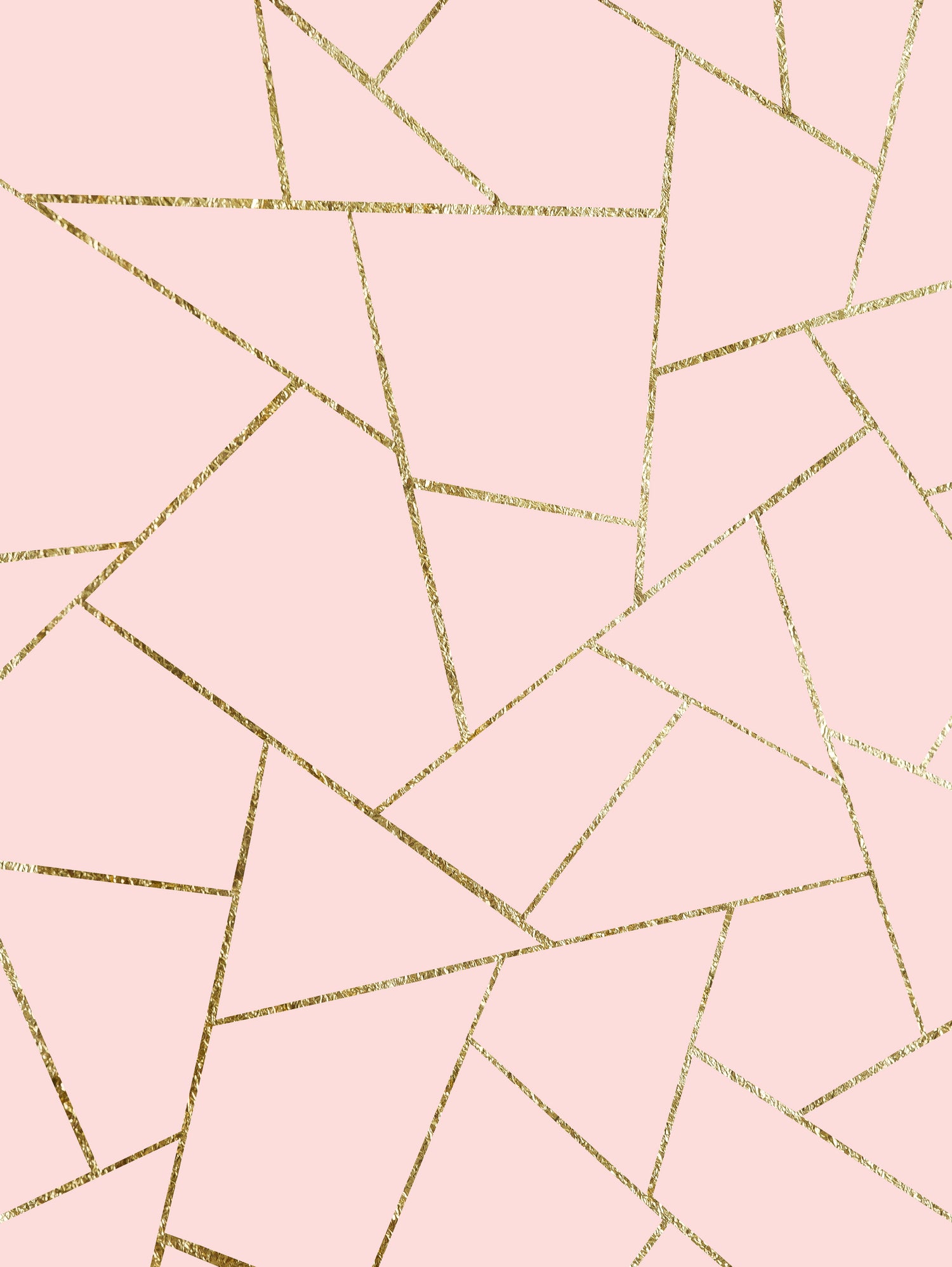 Blush Pink Gold Geometric Glam #1 #geo #decor #art by Anita & Bella Jantz on GIANT ART - pink digital drawing