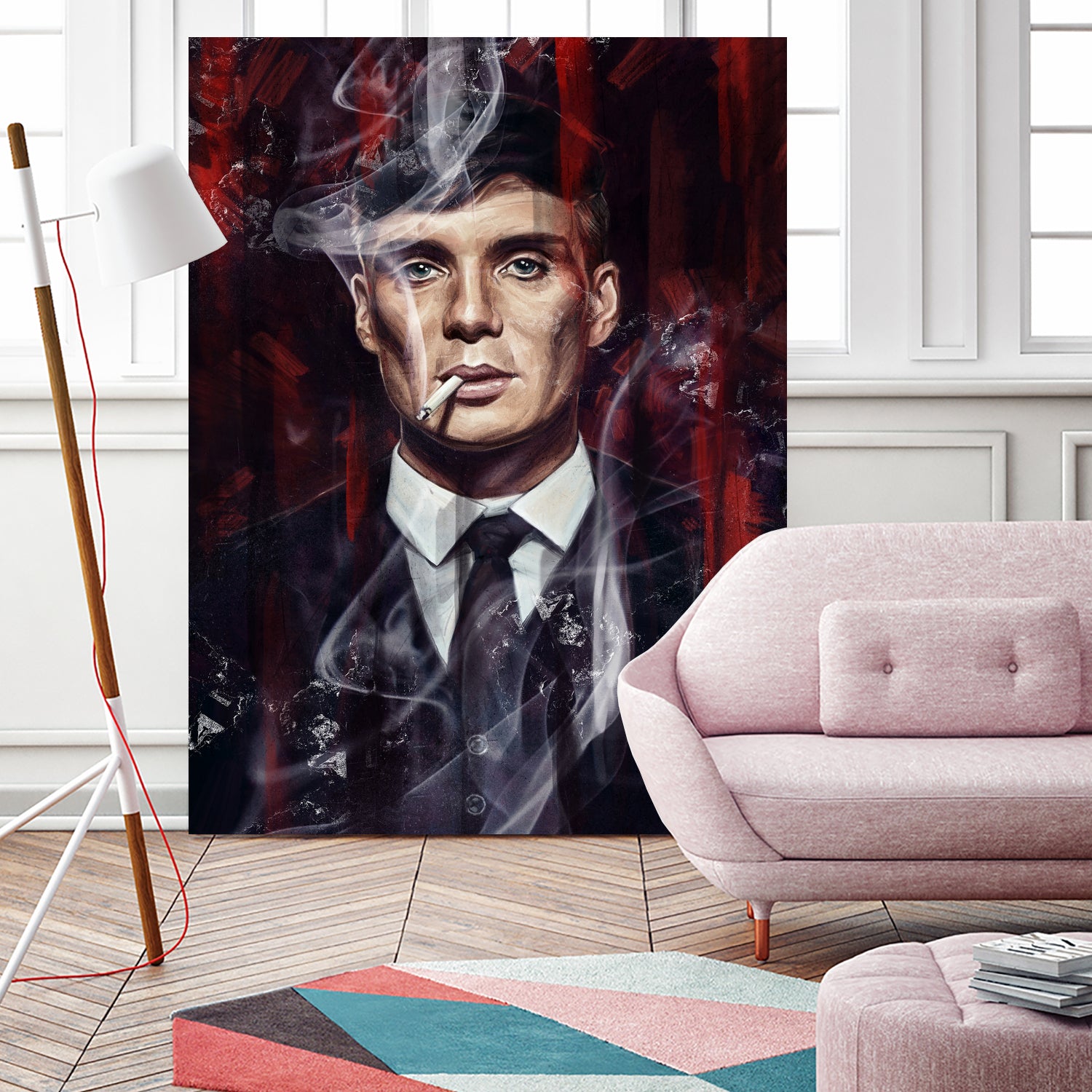 Peaky Blinders by Dmitry Belov on GIANT ART - black digital painting