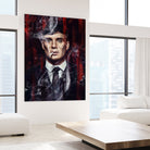 Peaky Blinders by Dmitry Belov on GIANT ART - black digital painting