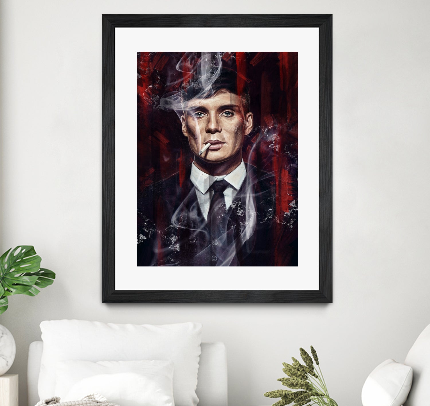 Peaky Blinders by Dmitry Belov on GIANT ART - black digital painting