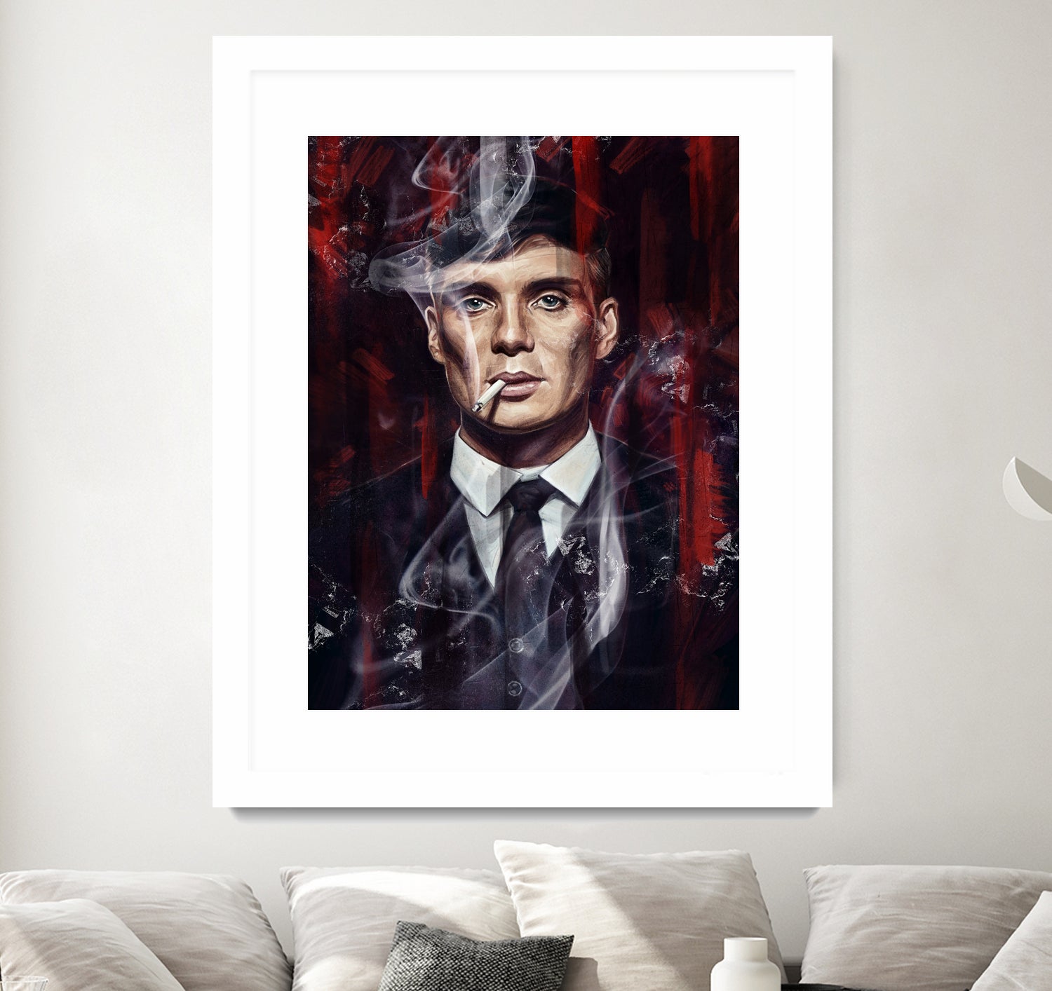 Peaky Blinders by Dmitry Belov on GIANT ART - black digital painting