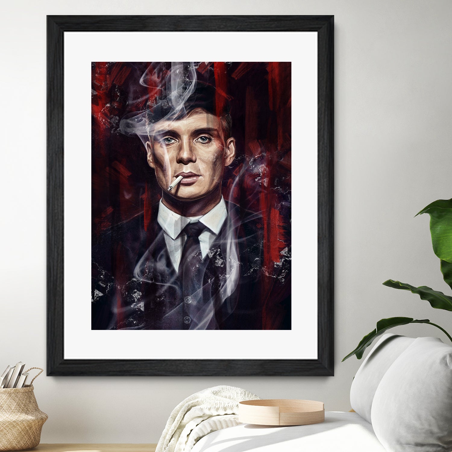 Peaky Blinders by Dmitry Belov on GIANT ART - black digital painting