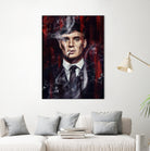 Peaky Blinders by Dmitry Belov on GIANT ART - black digital painting