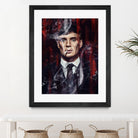 Peaky Blinders by Dmitry Belov on GIANT ART - black digital painting