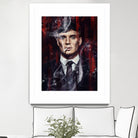 Peaky Blinders by Dmitry Belov on GIANT ART - black digital painting