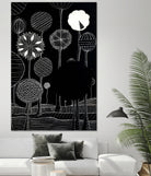 Black Forest by susana costa on GIANT ART - black mixed media