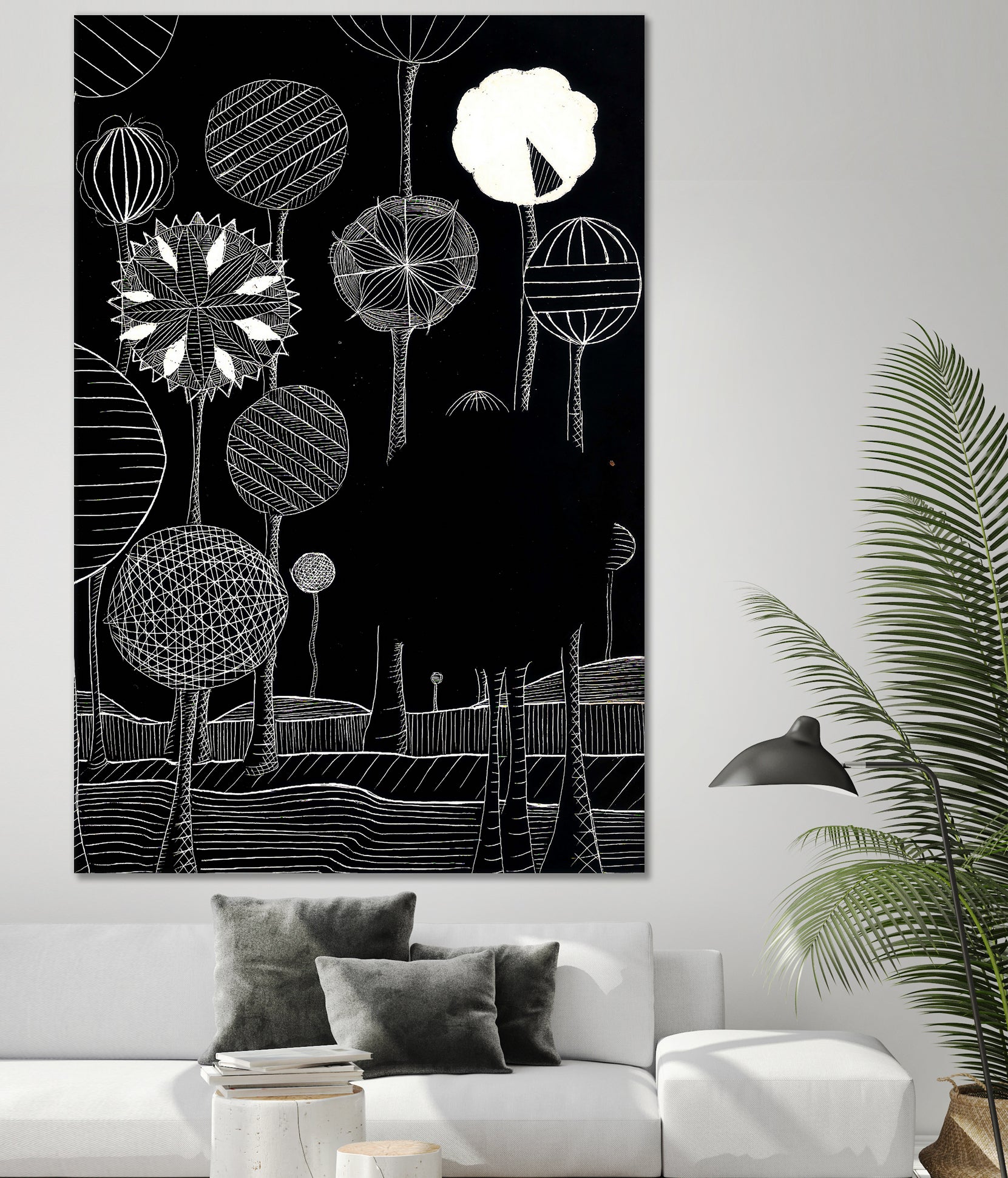 Black Forest by susana costa on GIANT ART - black mixed media