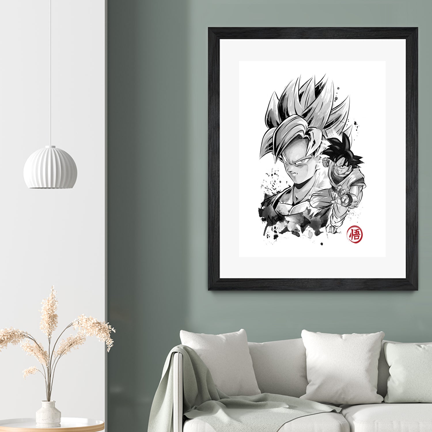 Super Saiyan Warrior by Antonio Camarena on GIANT ART - white digital painting