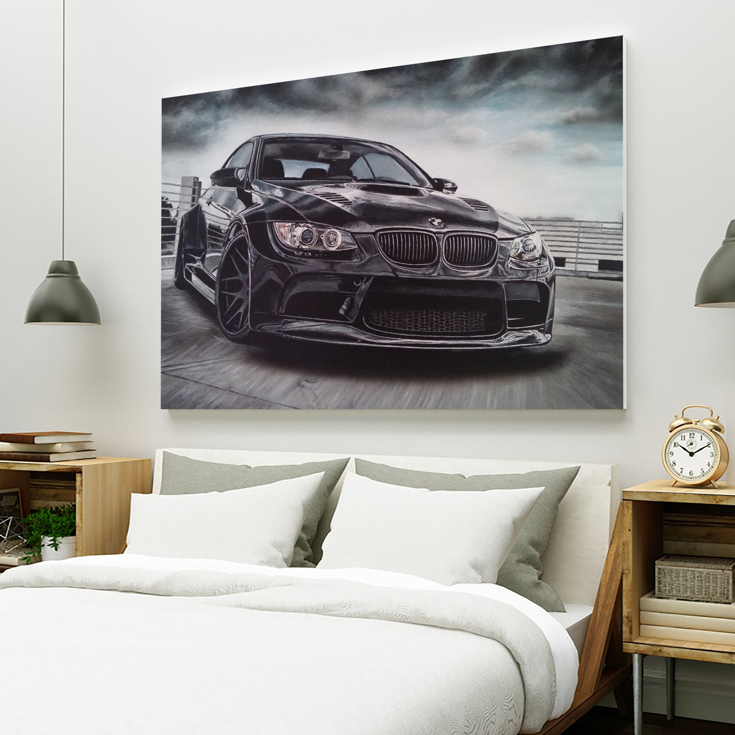 Sport Car by João Bello on GIANT ART - black mixed media