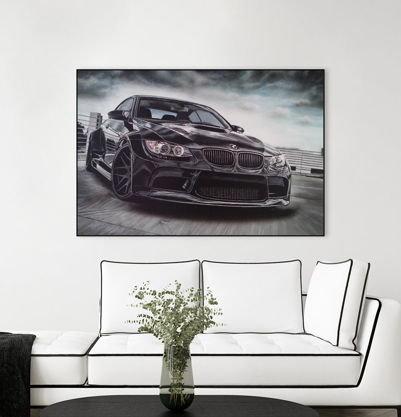 Sport Car by João Bello on GIANT ART - black mixed media