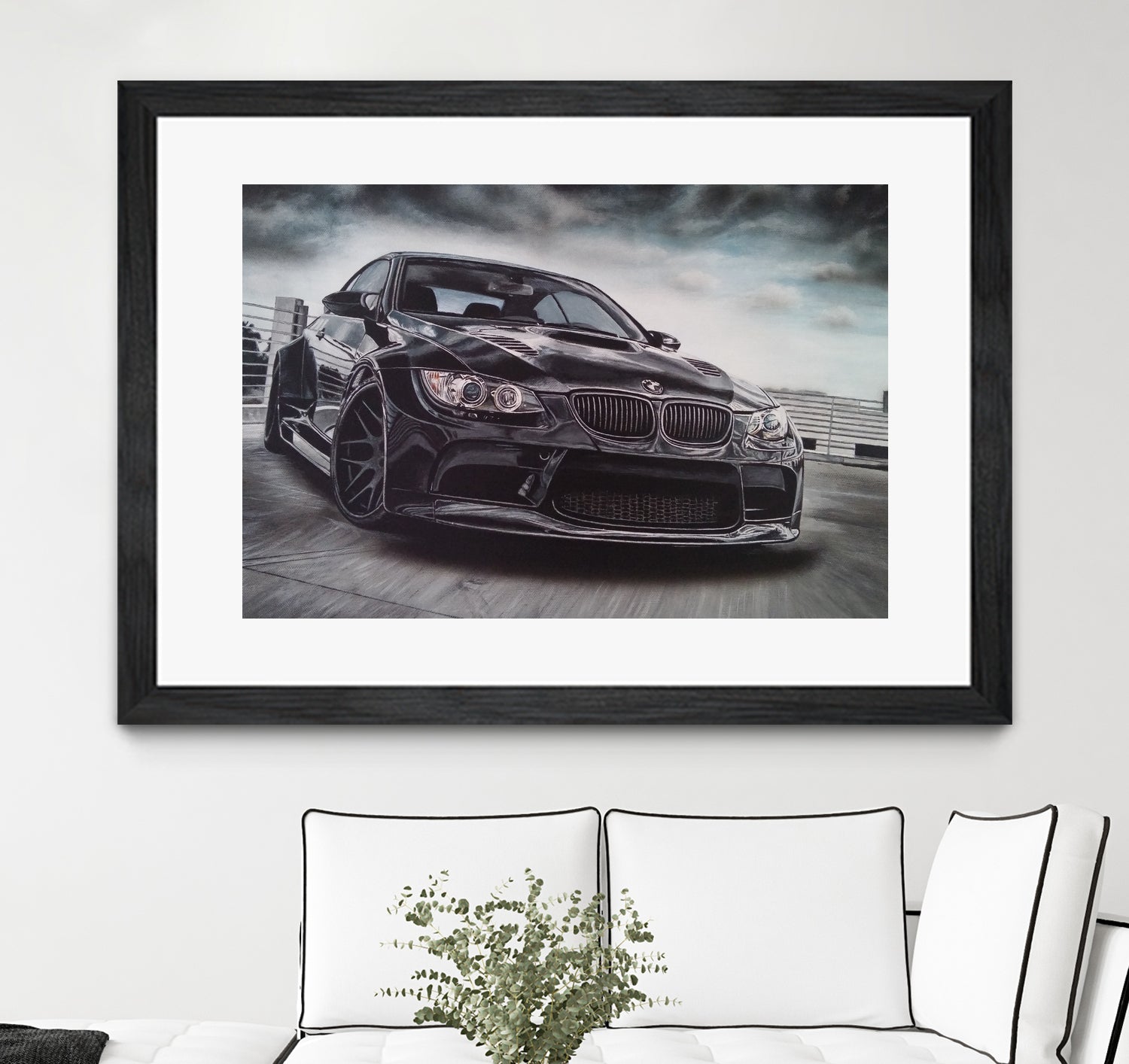 Sport Car by João Bello on GIANT ART - black mixed media