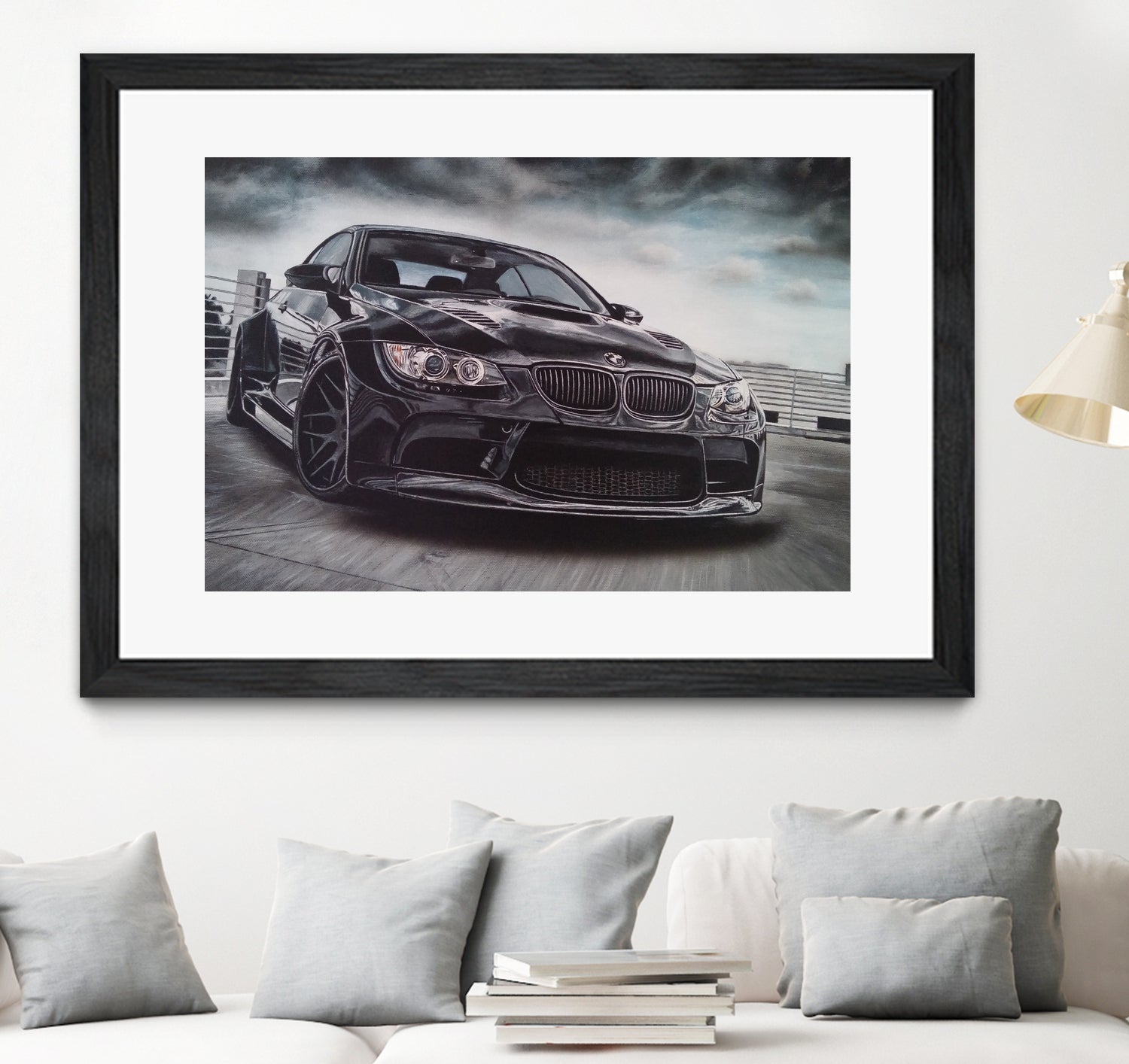 Sport Car by João Bello on GIANT ART - black mixed media