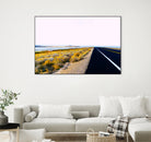 Along the Salt Flats by Alex Tonetti on GIANT ART - yellow photo illustration