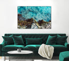 Blue Coast by Alex Tonetti on GIANT ART - blue photo illustration