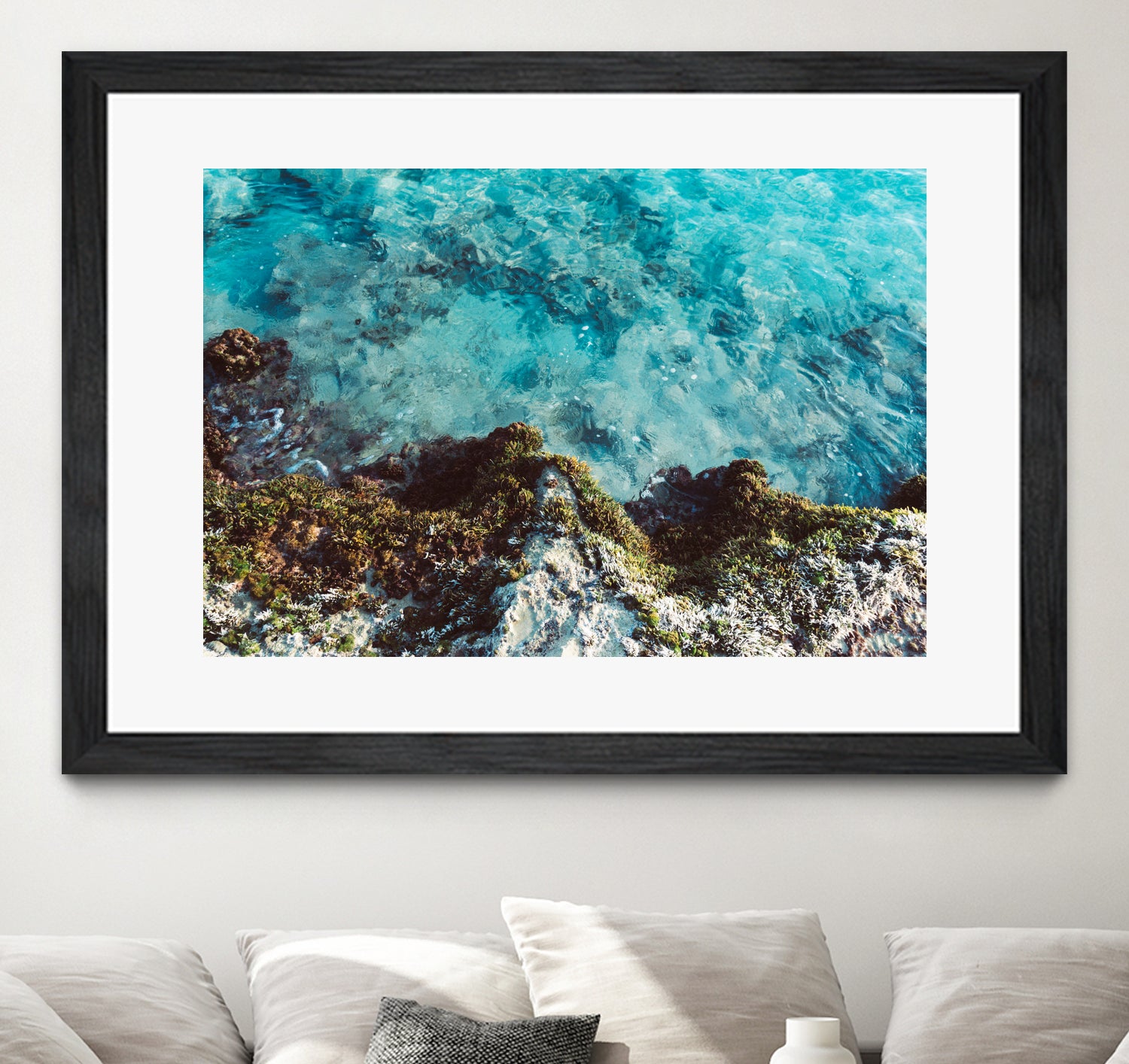 Blue Coast by Alex Tonetti on GIANT ART - blue photo illustration