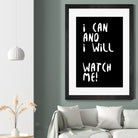 i can and i will by kim karol on GIANT ART - black typography