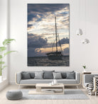 Ship Silhouette by Alex Tonetti on GIANT ART - blue photo illustration