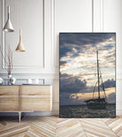 Ship Silhouette by Alex Tonetti on GIANT ART - blue photo illustration