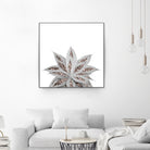 Gray Agave with Rose Gold Glitter #3 #shiny #tropical #decor by Anita & Bella Jantz on GIANT ART - gray photo illustration