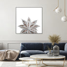 Gray Agave with Rose Gold Glitter #3 #shiny #tropical #decor by Anita & Bella Jantz on GIANT ART - gray photo illustration