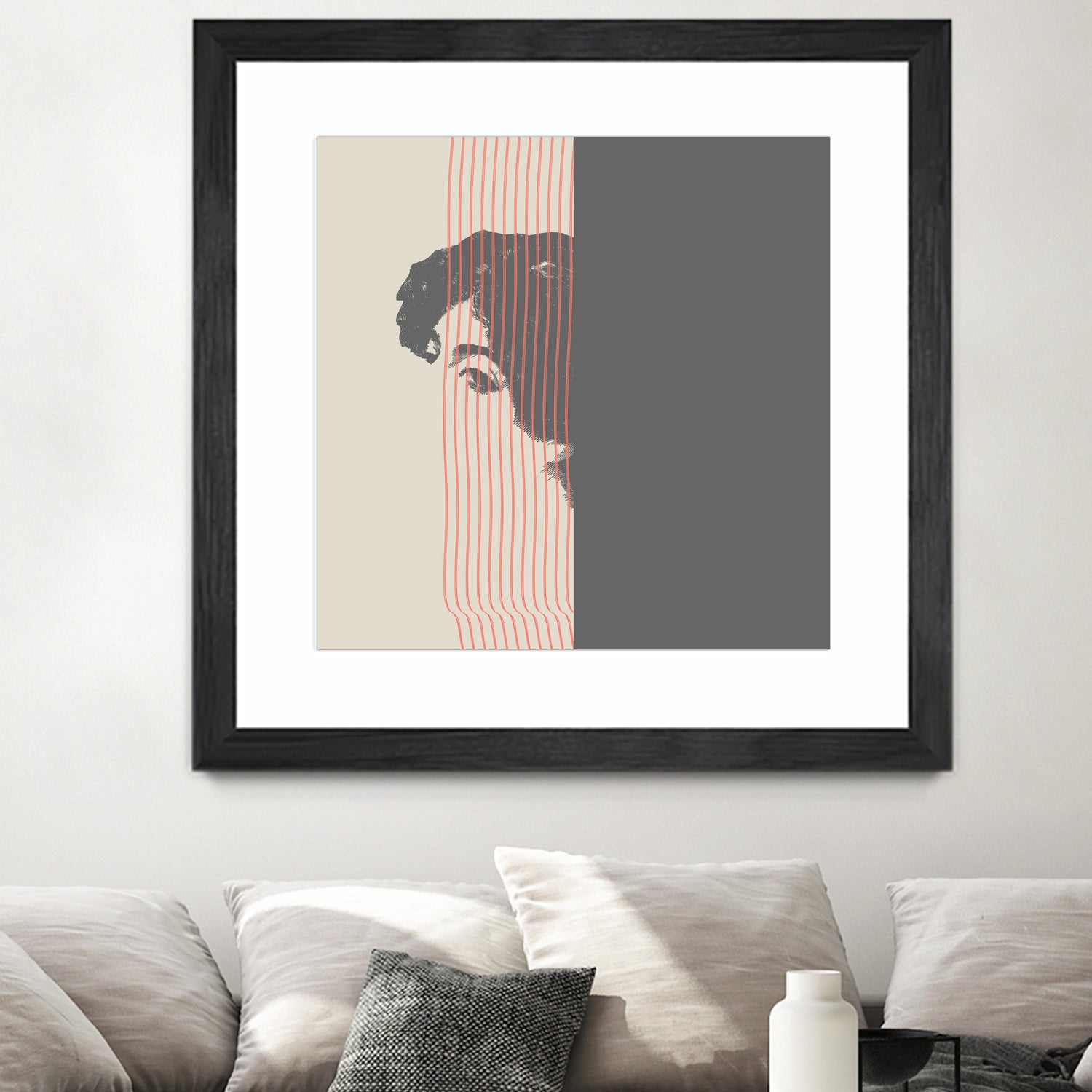 Veil by Aimer Heinz on GIANT ART - gray vector illustration