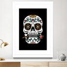 Mexican Skull by Afif Quilimo on GIANT ART - black digital drawing