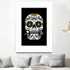 Mexican Skull by Afif Quilimo on GIANT ART - black digital drawing