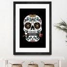 Mexican Skull by Afif Quilimo on GIANT ART - black digital drawing