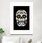 Mexican Skull by Afif Quilimo on GIANT ART - black digital drawing