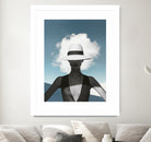 Beauty and the cloud ... by Menelaos Trompoukis on GIANT ART - blue digital painting