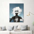 Beauty and the cloud ... by Menelaos Trompoukis on GIANT ART - blue digital painting