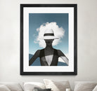 Beauty and the cloud ... by Menelaos Trompoukis on GIANT ART - blue digital painting