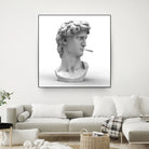 DOOBIE DAVID copy by Michael Benisty on GIANT ART - white digital drawing