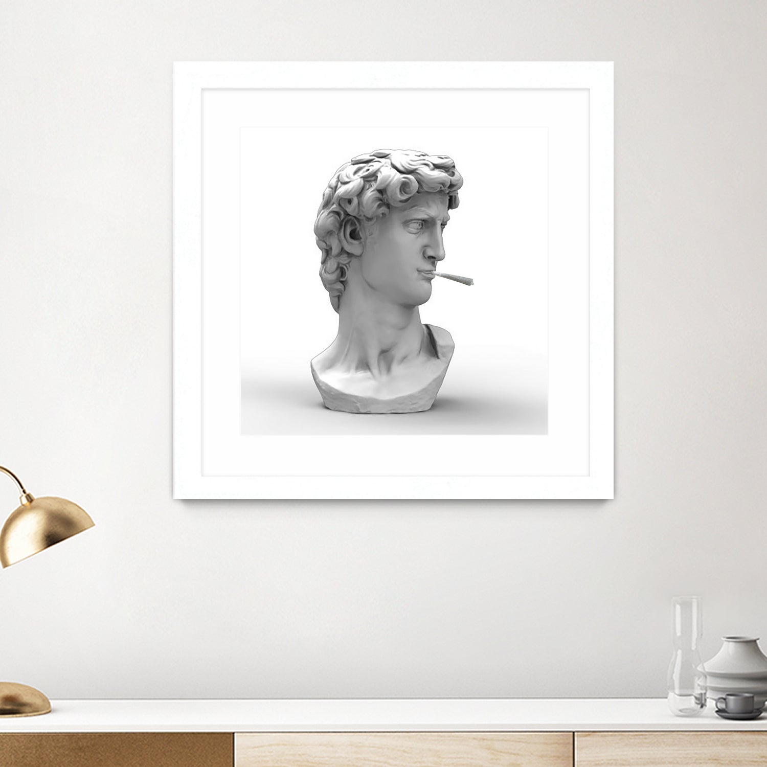 DOOBIE DAVID copy by Michael Benisty on GIANT ART - white digital drawing