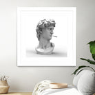 DOOBIE DAVID copy by Michael Benisty on GIANT ART - white digital drawing