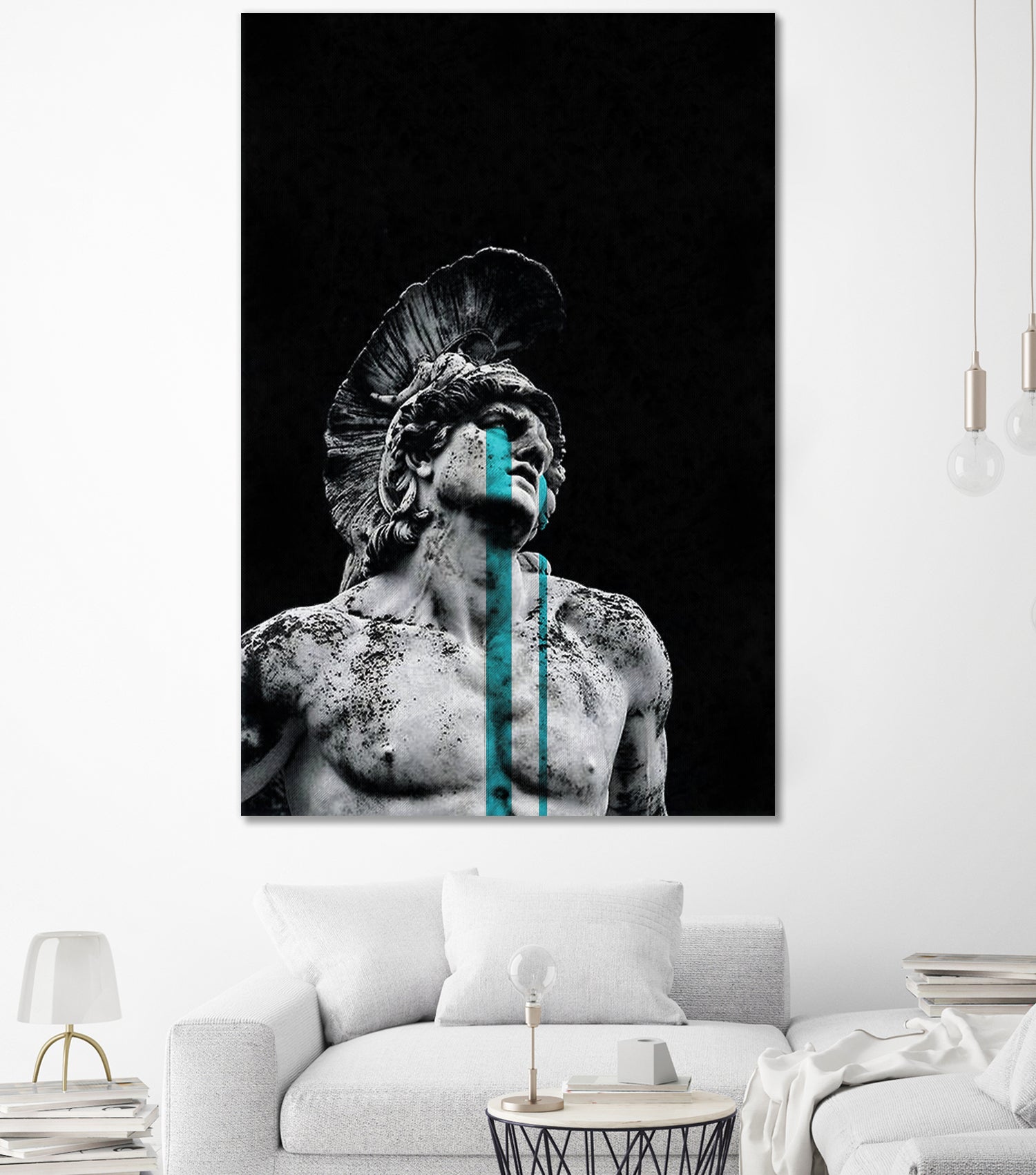 The tears of Achilles by Menelaos Trompoukis on GIANT ART - black digital painting