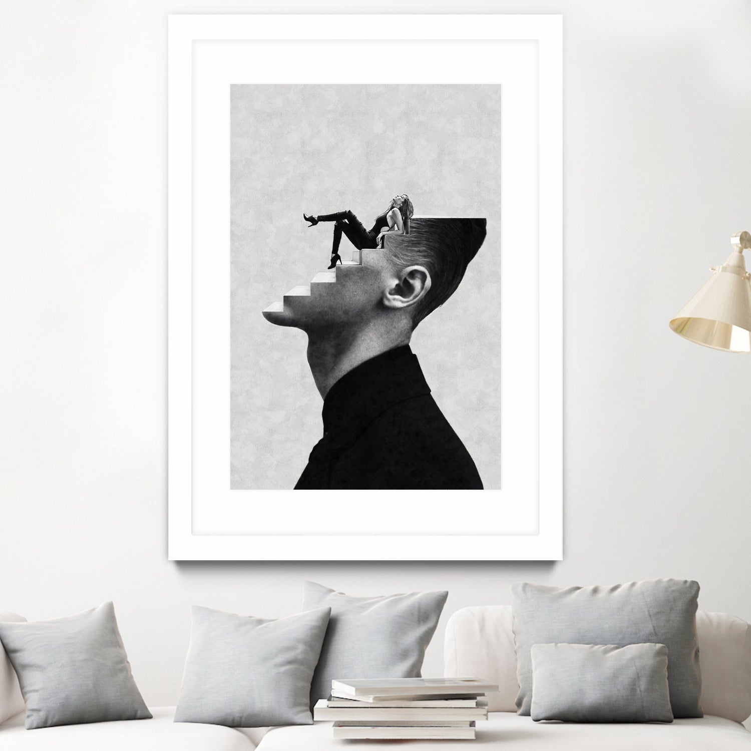 IT'S A WOMAN'S WORLD by Menelaos Trompoukis on GIANT ART - gray digital painting