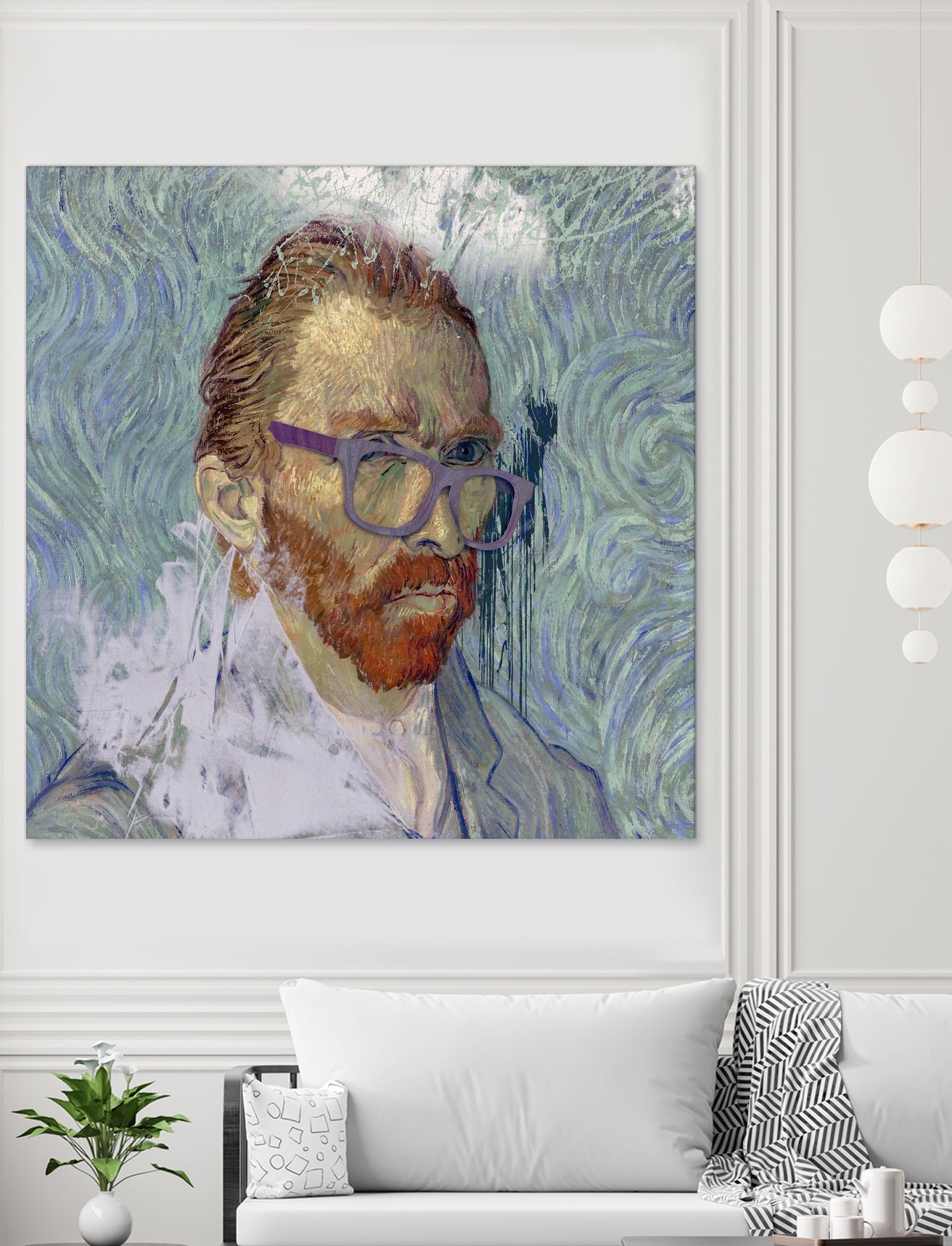 Vincent by José Luis Guerrero on GIANT ART - blue photo manipulation