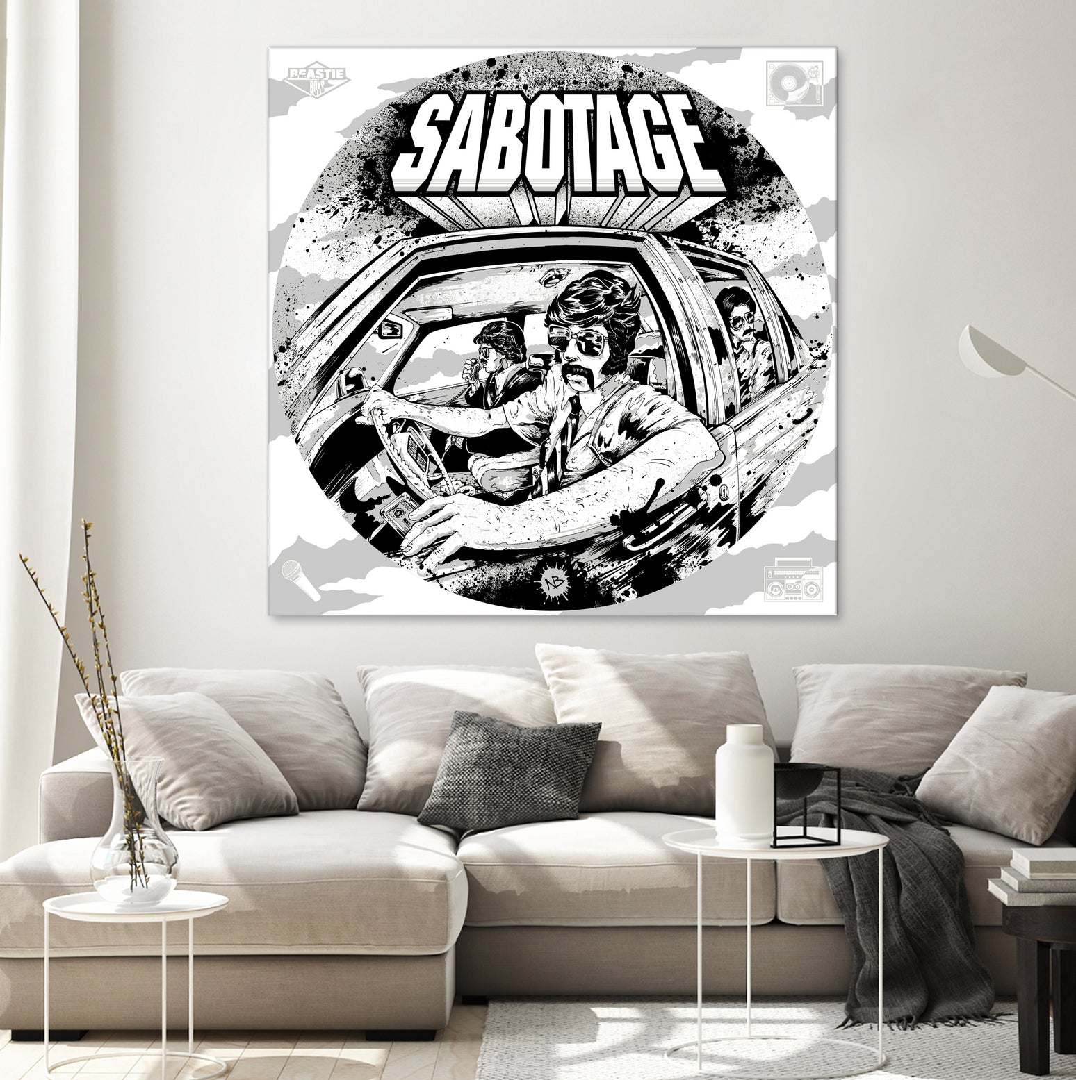 Sabotage by Nick Beery on GIANT ART - black digital drawing