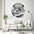 Sabotage by Nick Beery on GIANT ART - black digital drawing