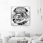 Sabotage by Nick Beery on GIANT ART - black digital drawing